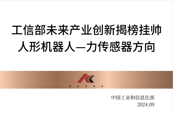 工信部未來(lái)產(chǎn)業(yè)創(chuàng)新揭榜掛帥—人形機(jī)器人—力傳感器方向